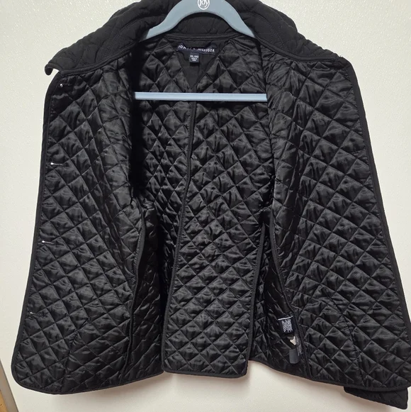 Tommy Hilfiger Women's Black Quilted Coat - Picture 3 of 6